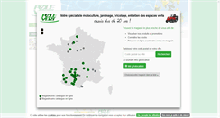 Desktop Screenshot of polevert.fr